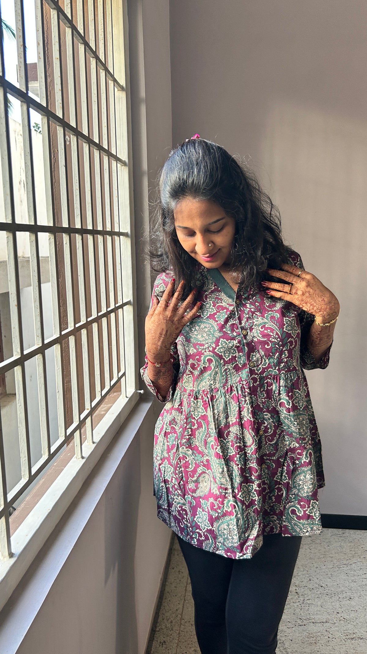 SHIRT STYLE PEPLUM