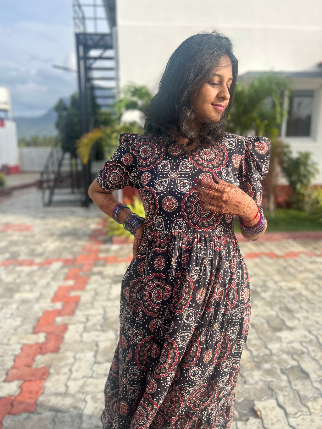 DARK BLUE MAXI