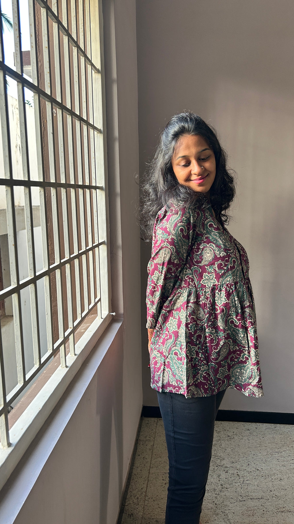 SHIRT STYLE PEPLUM