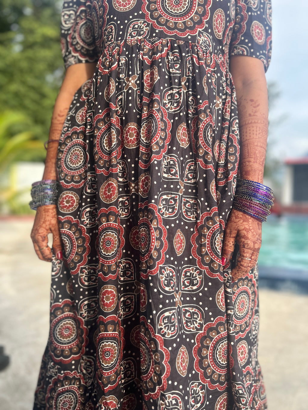 DARK BLUE MAXI
