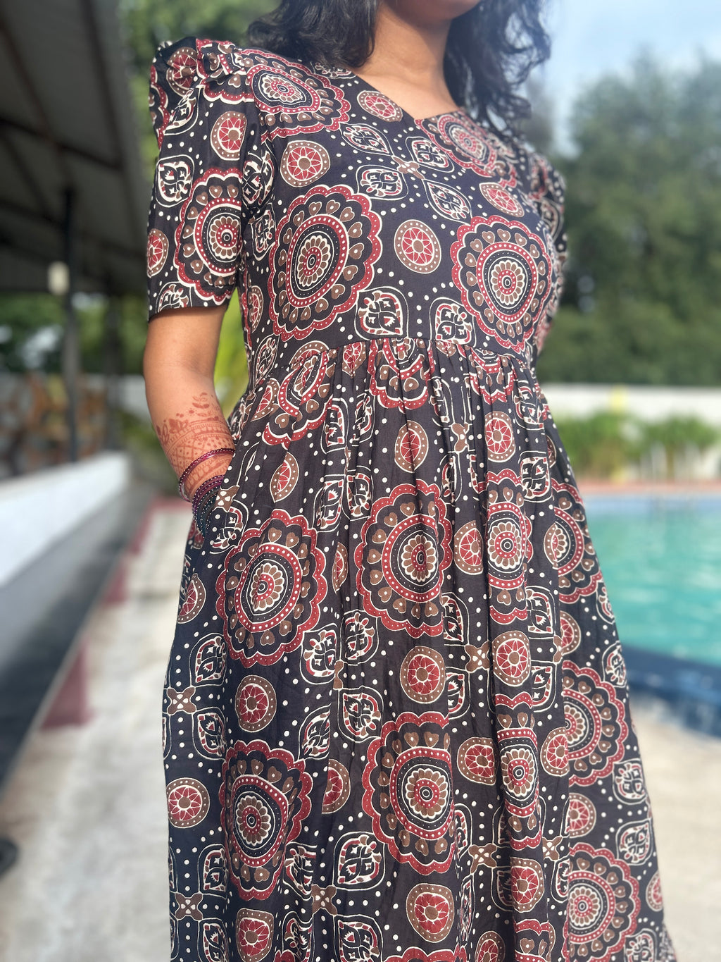 DARK BLUE MAXI