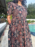 DARK BLUE MAXI