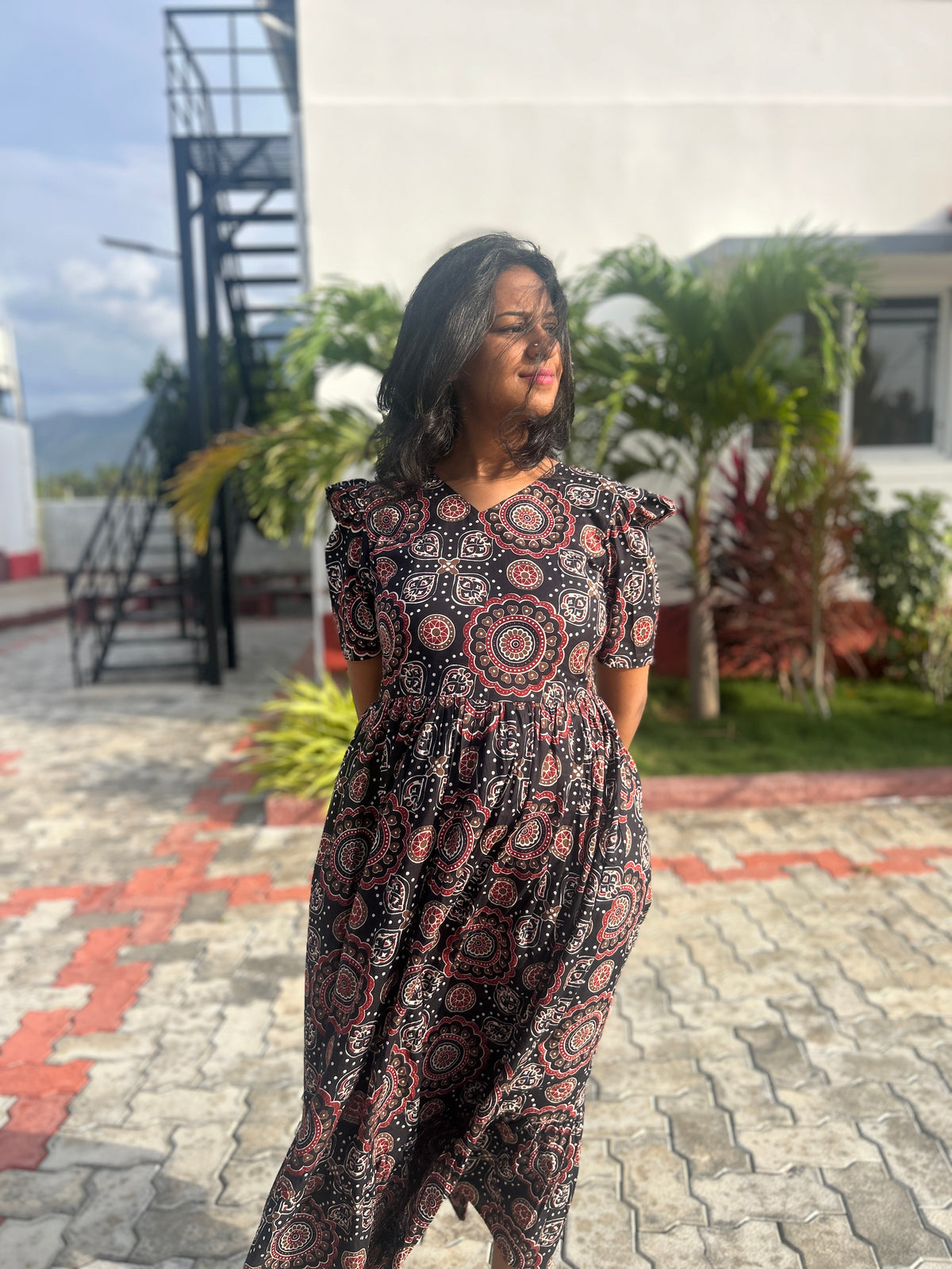 DARK BLUE MAXI