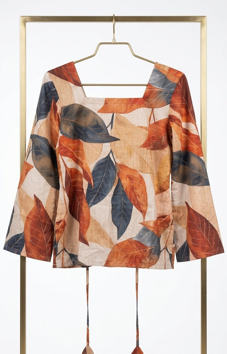 LEAF CORSET TOP