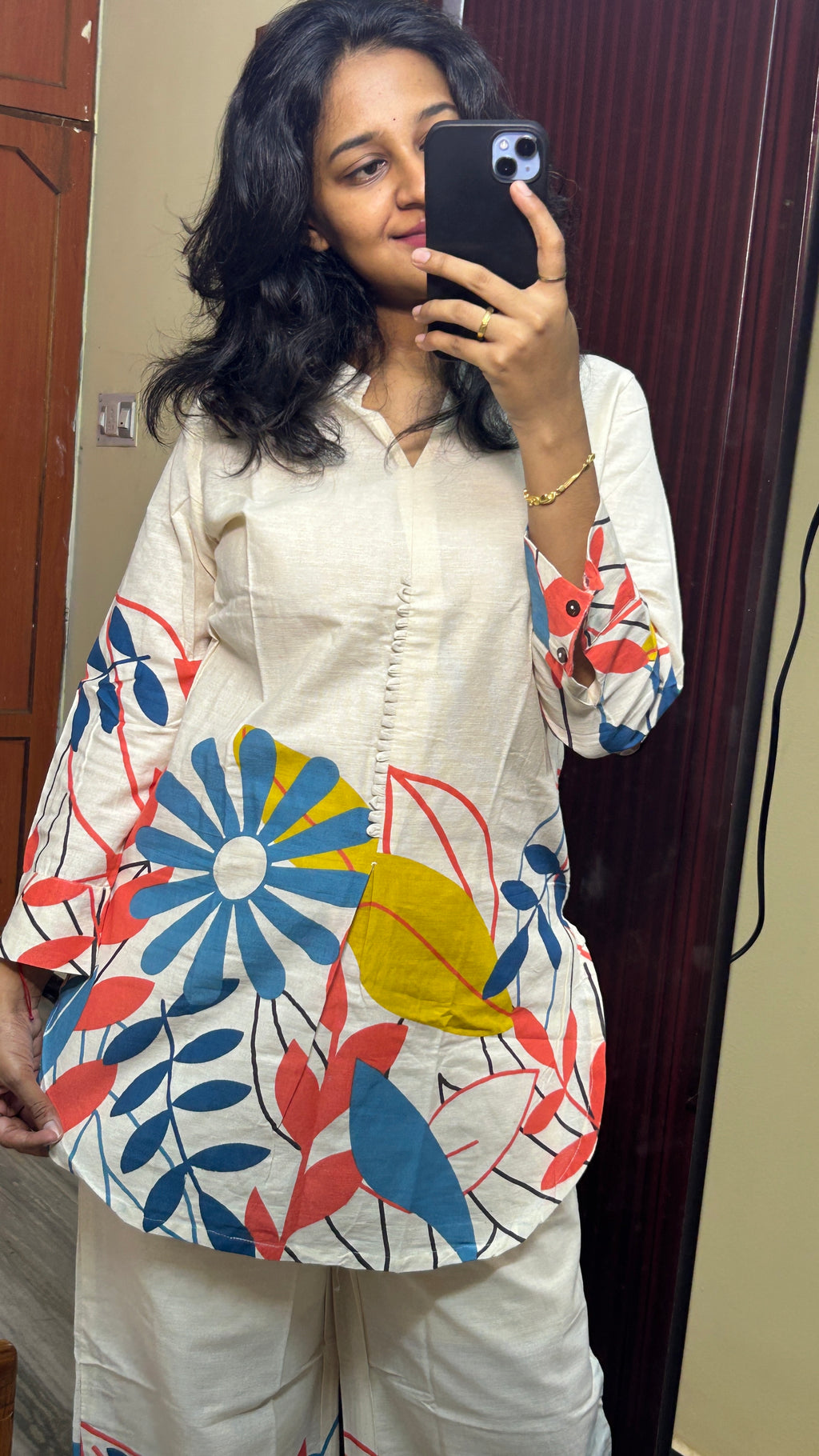 WHITE FLORAL COORDS