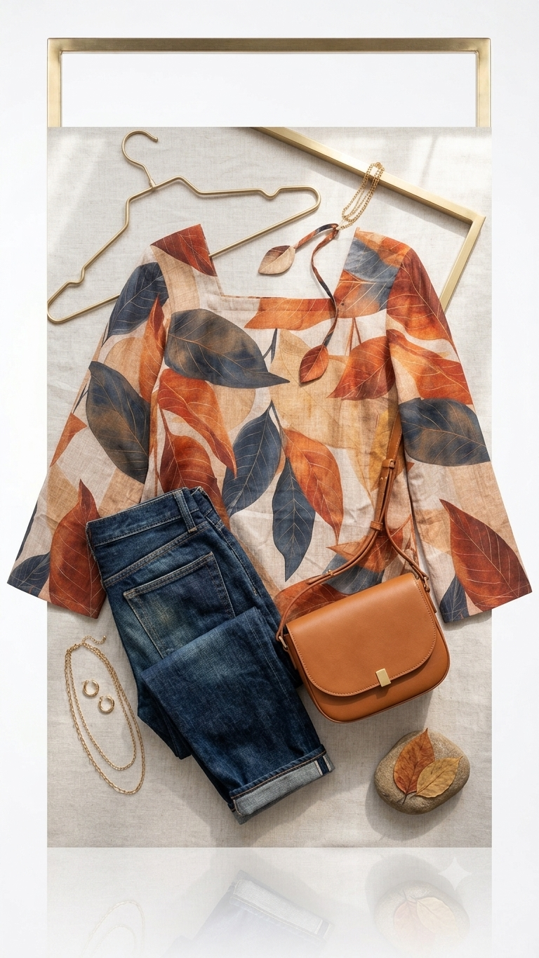 LEAF CORSET TOP