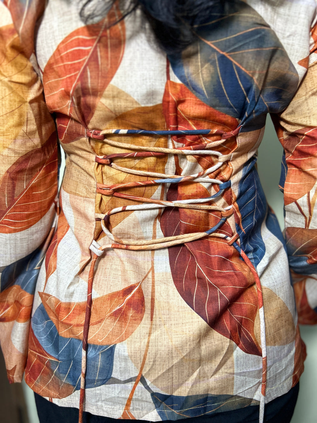 LEAF CORSET TOP