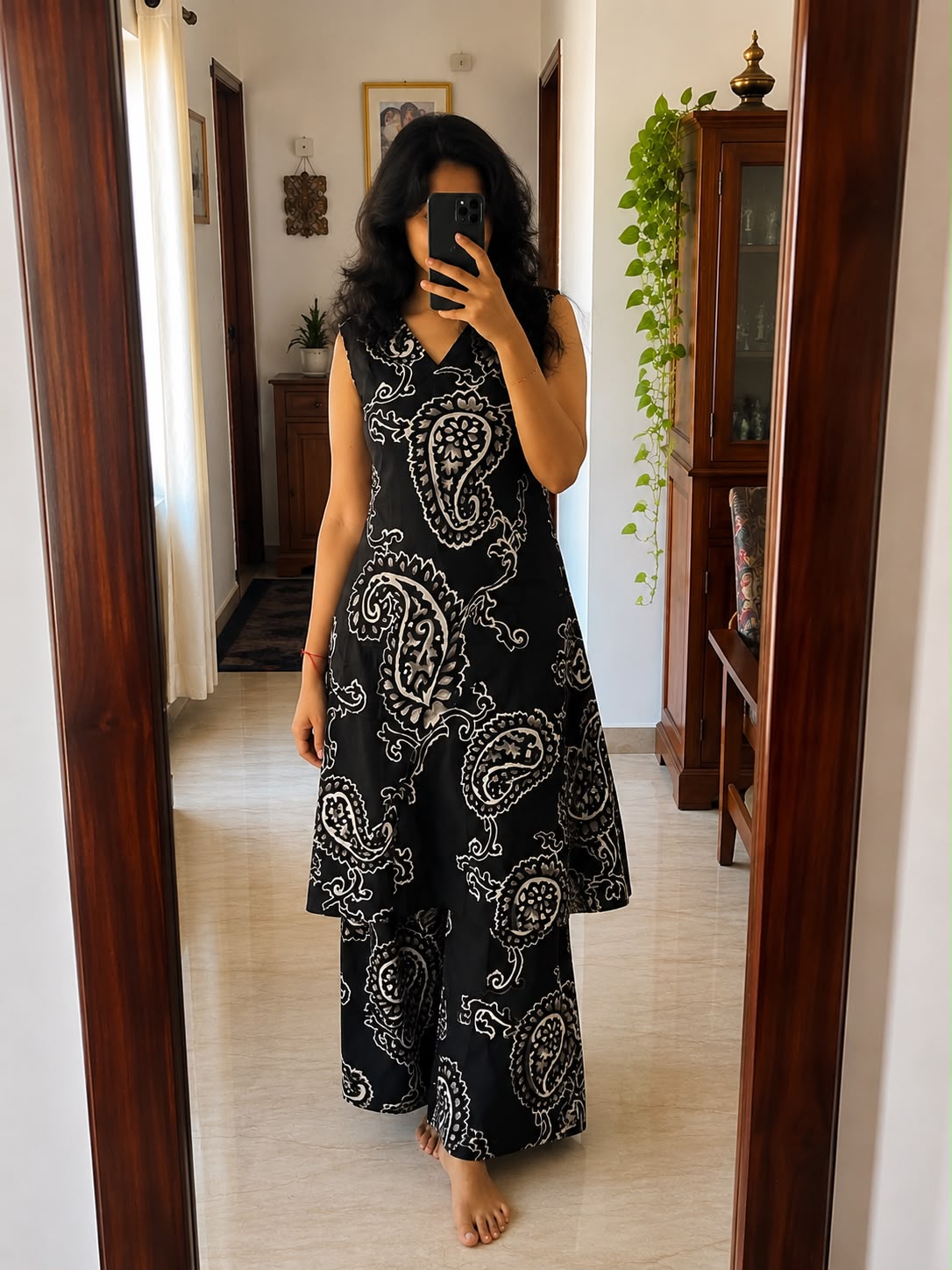 BLACK PAISLEY COORDS